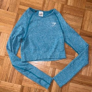 Gymshark long sleeve crop top